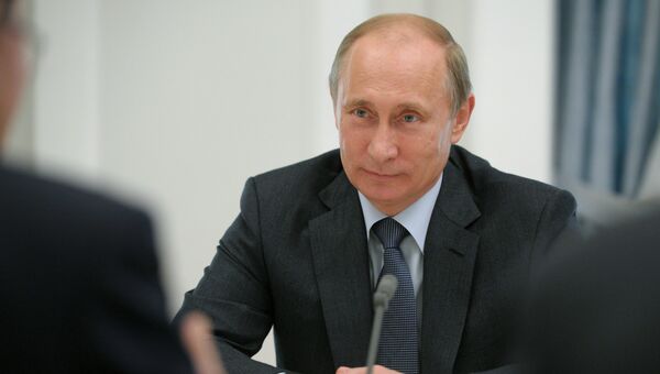 Президент РФ Владимир Путин. Архив