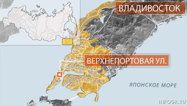 Верхнепортовая улица во Владивостоке