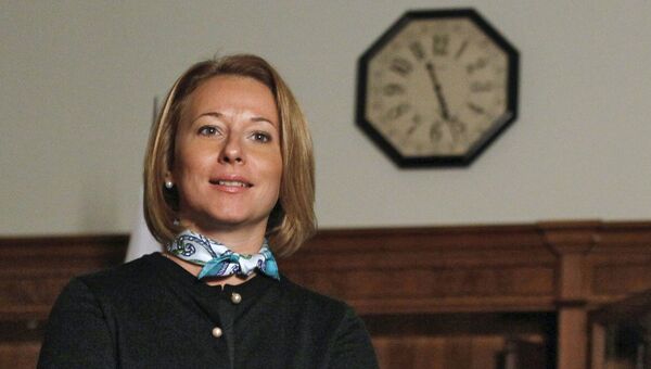 Пресс-секретарь премьера РФ Наталья Тимакова, архивное фото