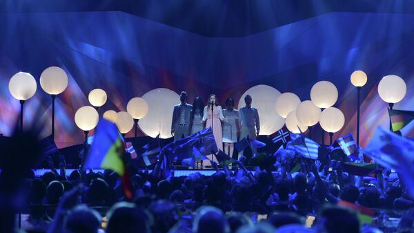 Финал международного конкурса песни Евровидение. Архивное фото