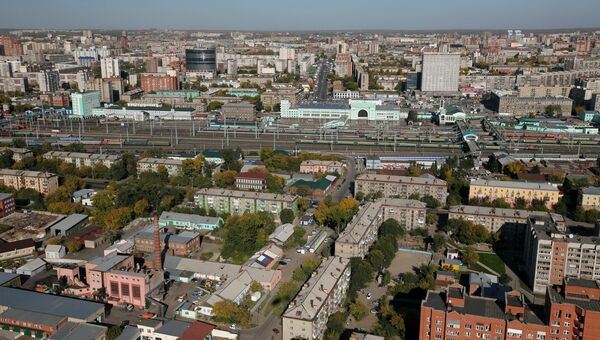 Виды Новосибирска. Архивное фото