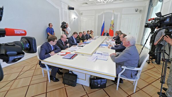 В.Путин провел совещание по развитию ОСК
