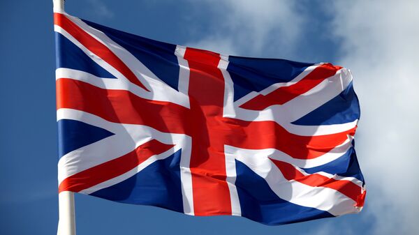 Флаг Великобритании, архивное фото