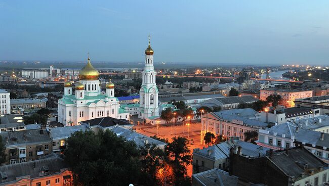 Вид на  Ростов-на-Дону. Архивное фото