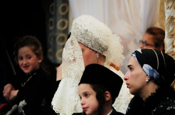 Ультраортодоксальная еврейская свадьба