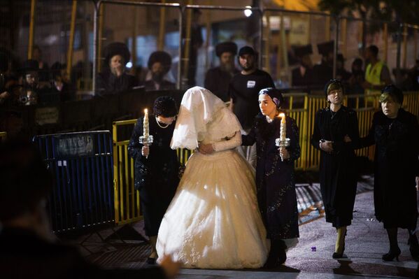 Ультраортодоксальная еврейская свадьба
