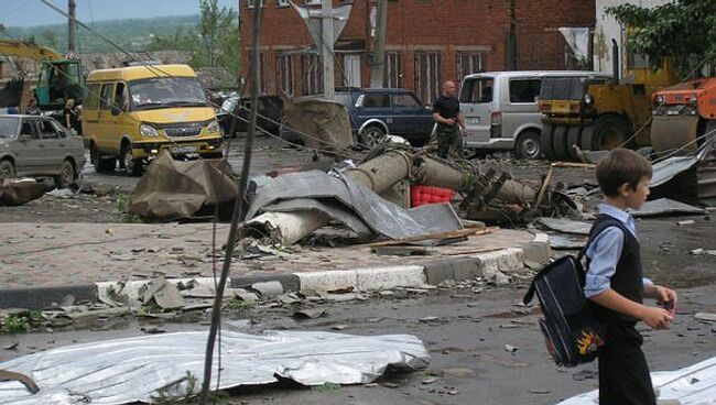 Последствия сильного ветра в Тульской области