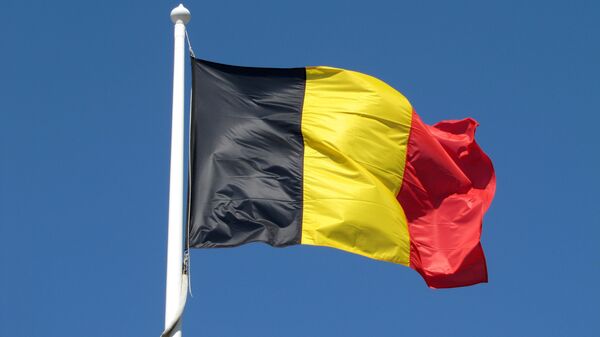 Флаг Бельгии, архивное фото