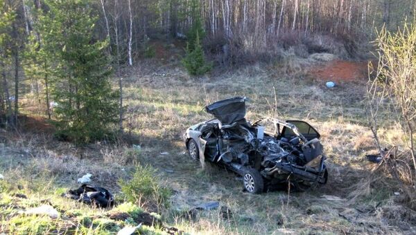 Четыре человека погибли в ДТП на трассе в Иркутской области