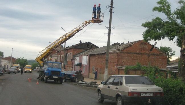 Ликвидация последствий смерча в Тульской области