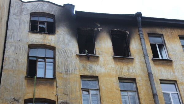 Пожар в Петроградском районе Санкт-Петербурга локализован
