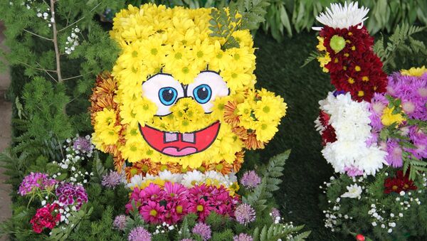 Фестиваль цветов в Алма-Ате