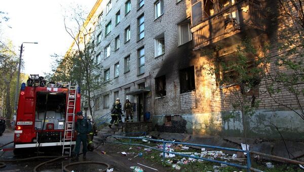 Четыре человека пострадали в результате взрыва в Архангельске