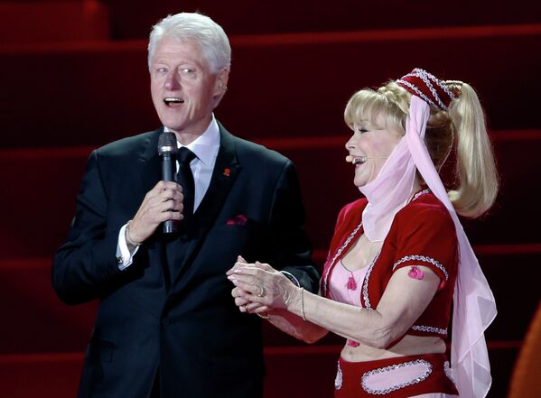 Билл Клинтон на открытии благотворительного бала Life Ball в Вене