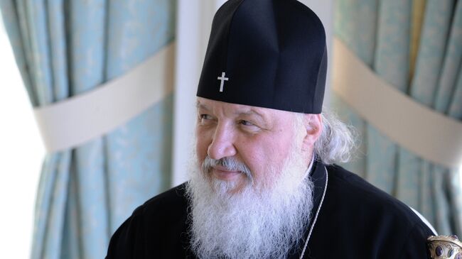 Патриарх Московский и всея Руси Кирилл. Архив Патриарх Московский и всея Руси Кирилл. Архив