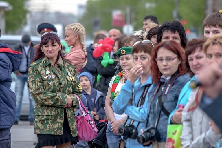 Боевой расчет новосибирских ветеранов-пограничников