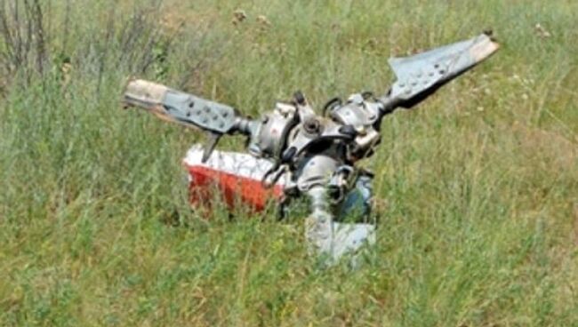Крушение военного вертолета под Саратовом