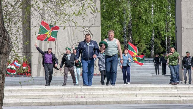 День пограничника в Новосибирске