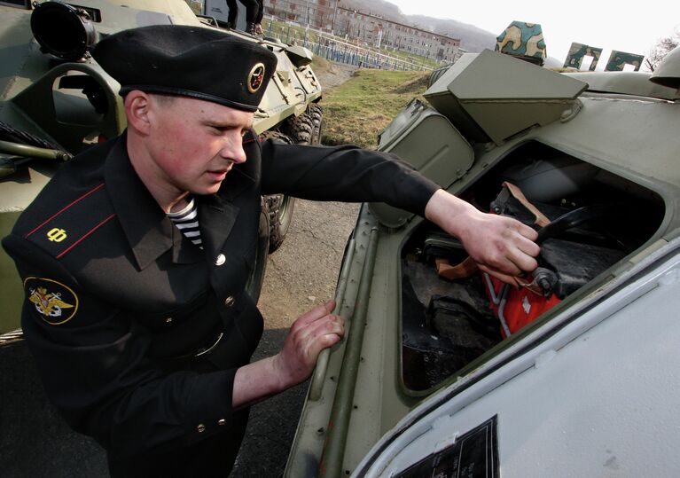 Военный автомобилист ТОФ