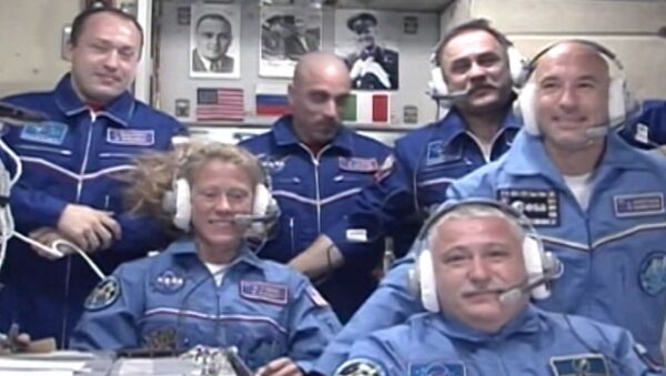 Кадры старта ракеты Союз с экипажем экспедиции на МКС с Байконура