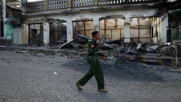 Последствия столкновения между буддистами и мусульманами в Мьянме