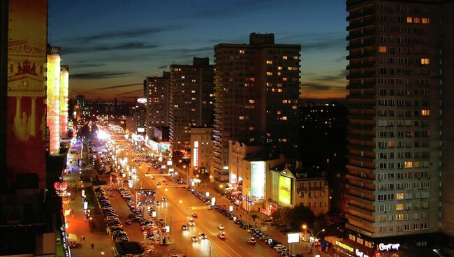 Вид Москвы. Архивное фото