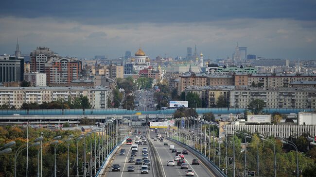 Вид Москвы