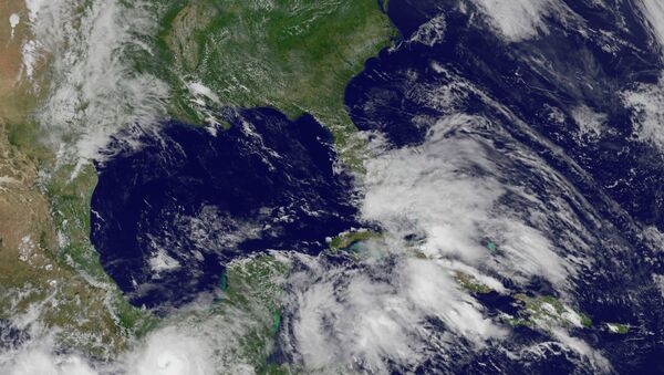 Ураган Барбара над Мексикой