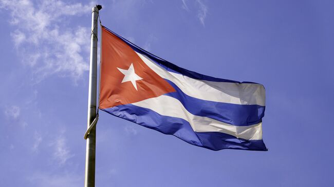 Флаг Кубы. Архивное фото