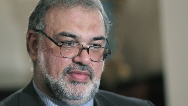 Чрезвычайный и Полномочный посол Исламской Республики Иран в Российской Федерации Сейед Махмуд Реза Саджади. Архив