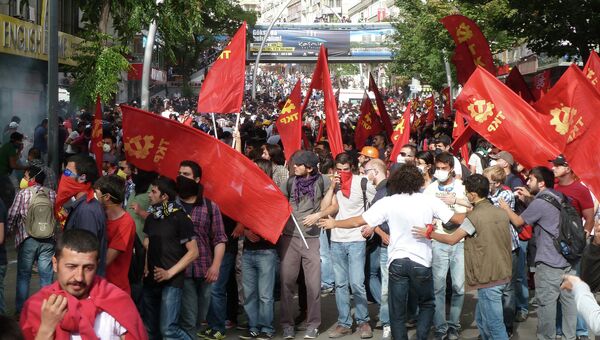 Акции протеста в Анкаре