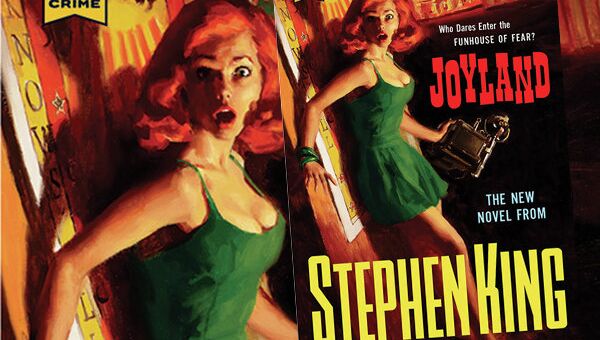 Обложка книги Стивена Кинга Joyland (Страна радости)