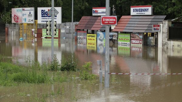 Большая вода прошла через Прагу. Наводнение в Чехии