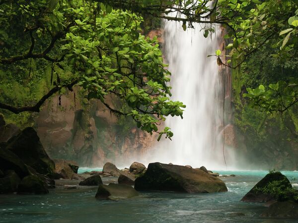 Водопад в Коста-Рике, Центральная Америка