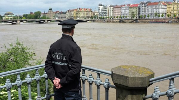 Большая вода прошла через Прагу. Наводнение в Чехии