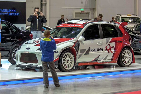 Автомобиль Lada Kalina Sport на крупнейшей автовыставке Сибири АвтоСиб – 2013