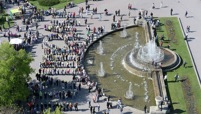 Новосибирцы празднуют день города