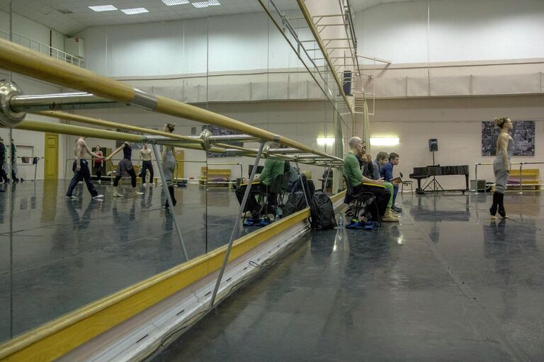 Репетиция балета Весна Священная Репетиция балета Весна Священная