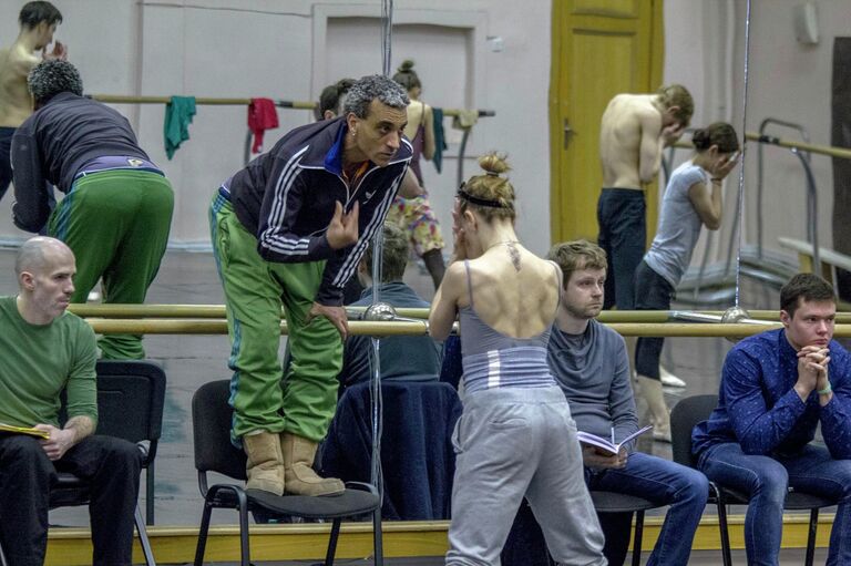 Репетиция балета Весна Священная Репетиция балета Весна Священная