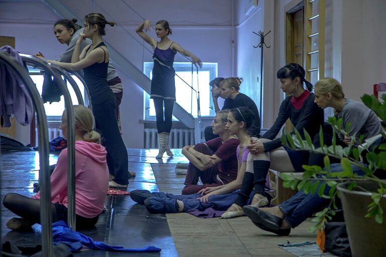 Репетиция балета Весна Священная Репетиция балета Весна Священная