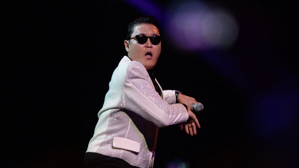Южнокорейский певец Psy. Архивное фото.