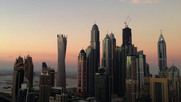 Спиральная башня Infinity Tower в престижном районе Дубая Dubai Marina