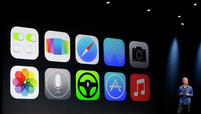 Apple анонсировала мобильную платформу iOS 7