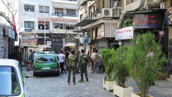 Последствия двойного теракта в Дамаске