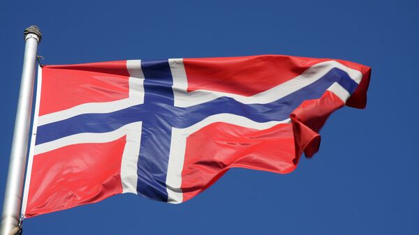 Флаг Норвегии. Архив