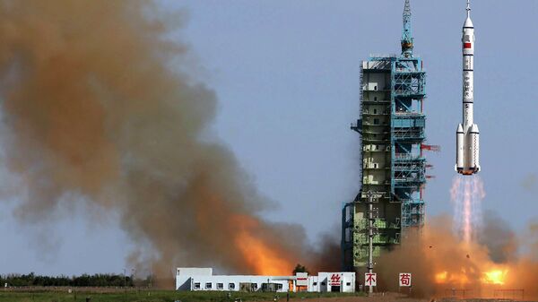 Запуск китайского космического корабля
