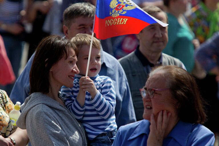 День России в Томске: песни, танцы и спортивные состязания