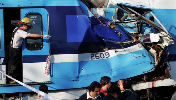 Столкновение поездов в Аргентине