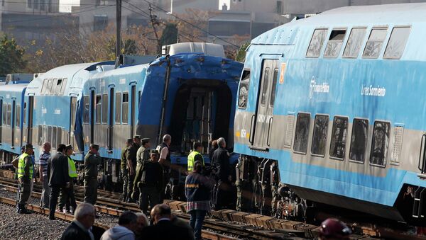 Столкновение поездов в Аргентине