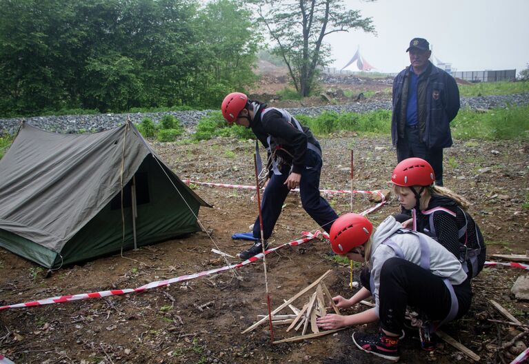 Смена Юный спасатель в ВДЦ Океан